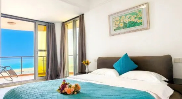 Люкс с 3 комнатами с видом на море Yuehaige Scenic Apartment
