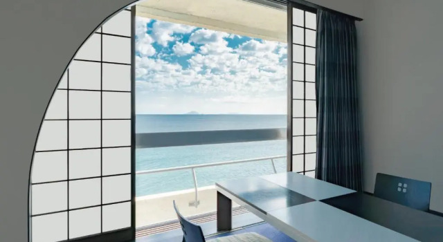 Двухместный номер Deluxe Atagawaonsen Blue Ocean