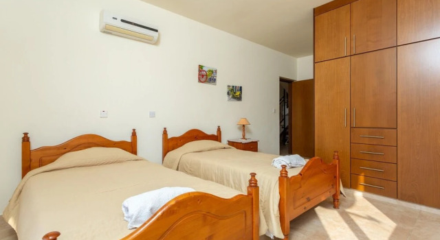 Hector Beach Villa Large Private Pool Walk to Beach Sea Views A C Wifi Car Not Required - 2111, Rezervovat Vila Chaty v Polis Chrysochous, Chalupa