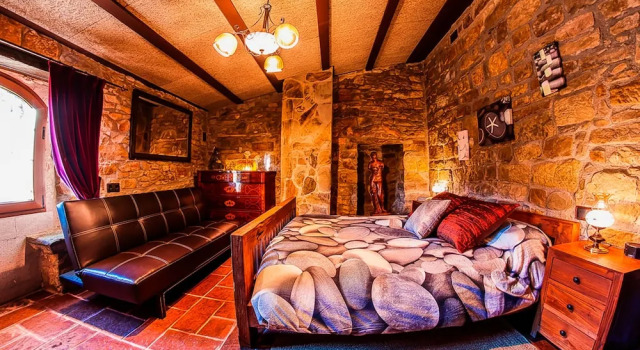 Трёхместный номер Luxury с видом на горы Fortaleza Medieval La Manyosa
