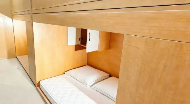 Кровать в общем номере (мужской номер) MeetU Int'l Youth Hostel