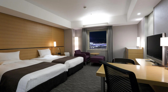 Двухместный номер Premier View Bath Haneda Excel Hotel Tokyu Haneda Airport Terminal 2