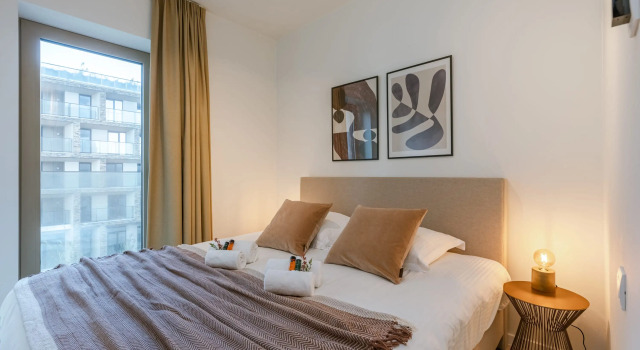 Apartment With Terrace Close to the sea, Rezerwuj Apartament Hotele w Bruksela z parkingiem, Parking