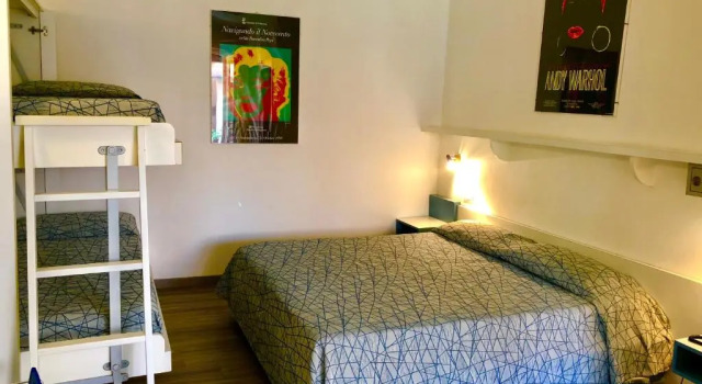 Четырёхместный номер Standard с видом на сад Hotel Sabrina