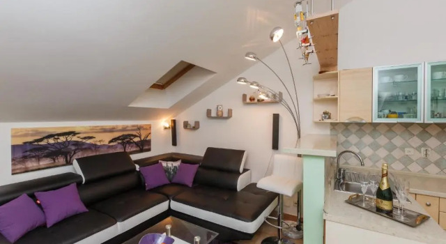 Апартаменты с 2 комнатами с балконом Apartments Ružić