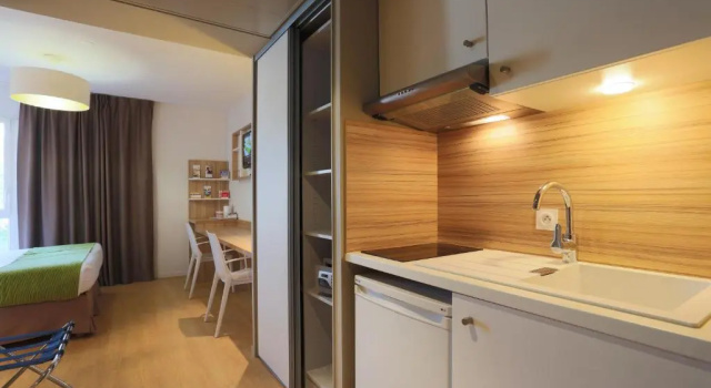 Двухместный room Appart hôtel Q7 Lodge Lyon 7