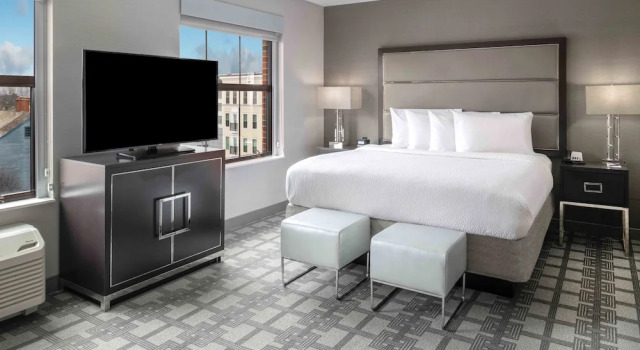 Двухместная студия Residence Inn by Marriott Portsmouth Downtown