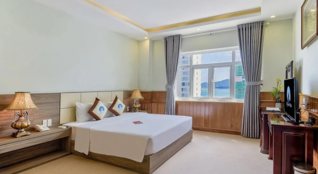 Двухместный номер Deluxe c 1 комнатой с видом на город Sky Beach D20 Nha Trang