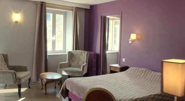 Семейный номер Standard с видом на окрестности Hôtel-Restaurant Le Lac
