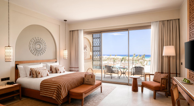 Двухместный номер Deluxe с видом на море Sakhra Hotel & Spa, Almaza Bay