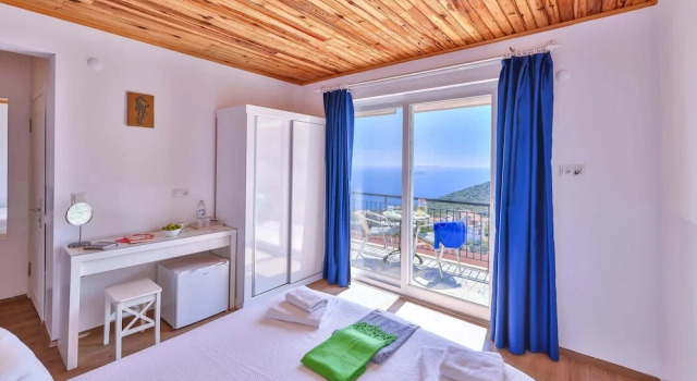 Одноместный номер Deluxe с видом на море Elit Hotel & Villas Kas