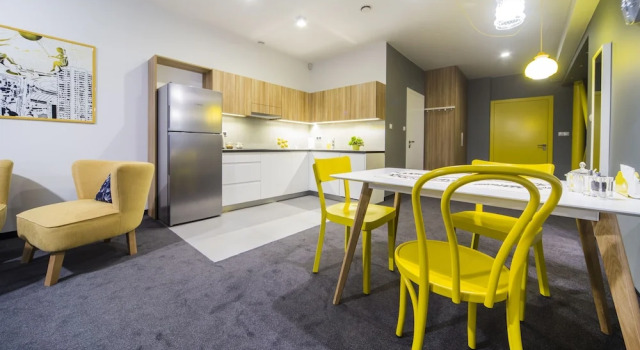 Апартаменты с балконом Mosquito Silesia Apartments