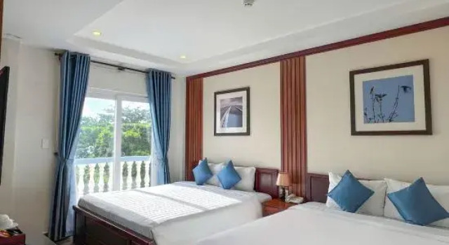 Люкс Family с балконом и с видом на море Brenta Phu Quoc Hotel