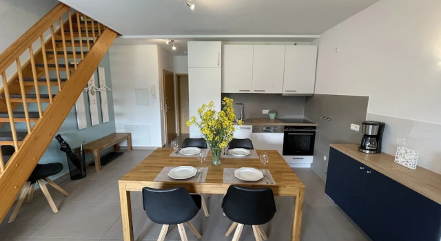 Семейный номер Standard Дуплекс с балконом Appartementanlage Lancken-Granitz