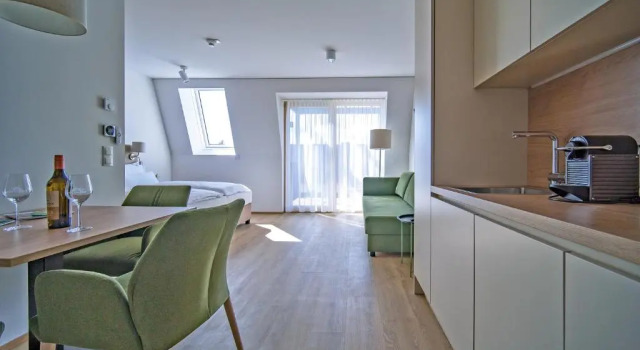 Студия с балконом Aparthotel Bad Radkersburg