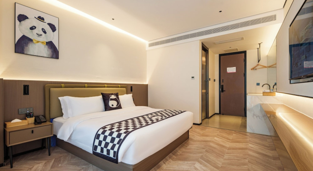 Номер Classic Panda Sleepy Hotel Chengdu Panda Base