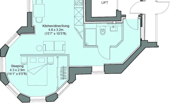 Апартаменты Superior Cavendish House with Secure, Allocated Parking, 2 mins walk from Windsor Castle