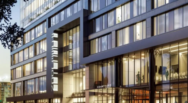 Номер Standard Courtyard by Marriott Szczecin City