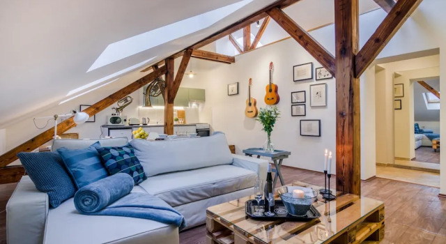 Апартаменты APT with sunny garden Prague by Michal&Friends