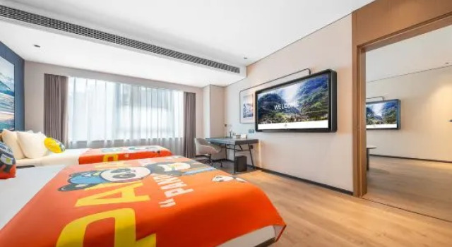 Семейный люкс Atour Hotel Chengdu Xindu Wuliangye Cultural and Sports Center