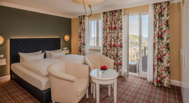 Номер Standard Strandhotel Heringsdorf mit Soleaußenpool 30 Grad