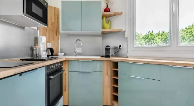 Апартаменты Bel appartement avec garage sur l'île de Nantes