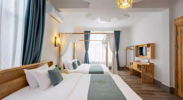 Floral Hotel · Rizhao Beautiful Villa Island Hotel, Забронировать Отель Жичжао Шаньдун