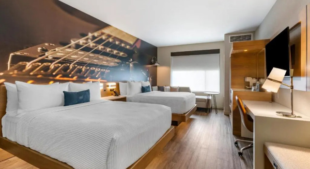 Четырёхместный номер Standard Cambria Hotel Austin Airport