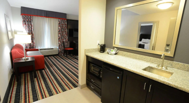 Четырёхместный люкс Hampton Inn & Suites Albany at Albany Mall