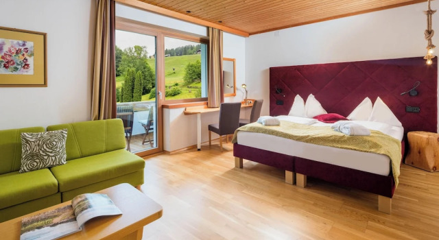 Двухместный номер Superior с балконом и с видом на горы Hotel NockResort