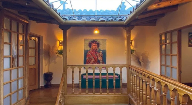 Трёхместный номер Comfort с видом на горы Picaflor Tambo Guest House