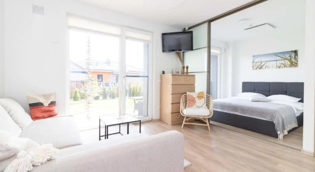 Студия с видом на сад Green Shine Apartment, By Cohost