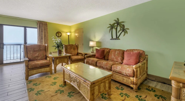 Двухместный номер Standard Пентхаус с балконом и oceanfront Tropical Winds Resort Hotel