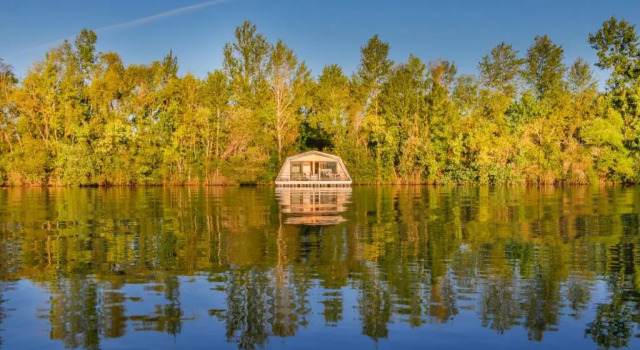 Коттедж Maison Flottante - Houseboat - Baurech Insolite