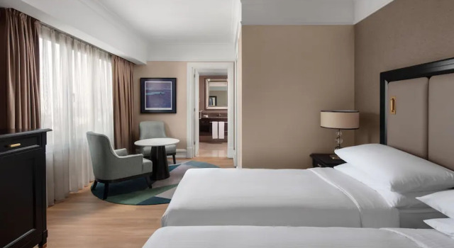 Двухместный номер Superior с видом на море Istanbul Marriott Hotel Pendik