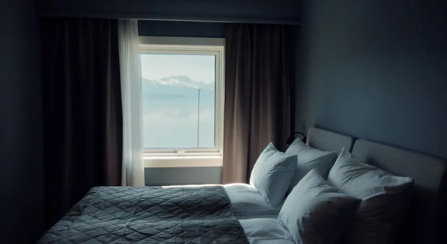 Standard- dobbelt værelse Bjerkvik Hotel
