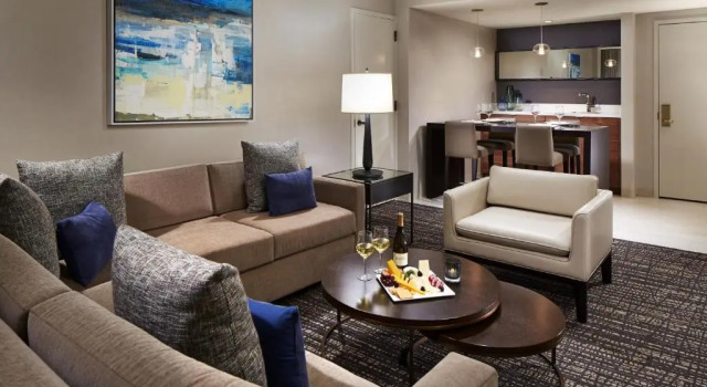 Двухместный люкс c 1 комнатой Hilton San Diego Mission Valley