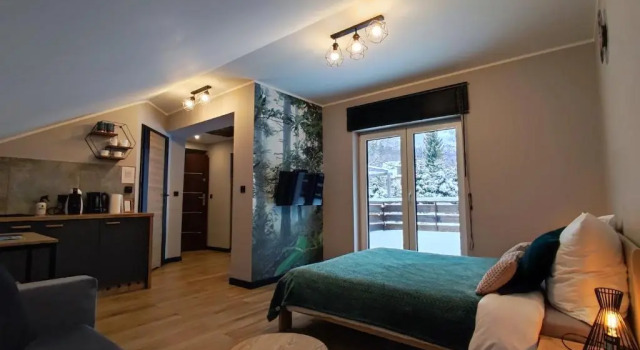 Apartament Olimpijski B&B w Szczyrku, Prenota Bed & breakfast Hotel a Silesia con parcheggio, Parcheggio