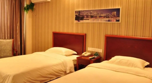Двухместный номер Standard GreenTree Inn Anhui Hefei Mengcheng Road Beierhuan Express Hotel