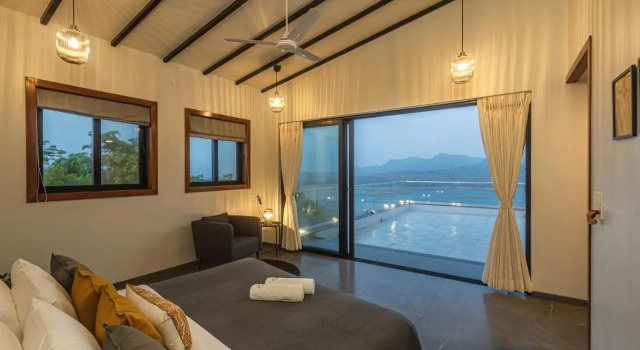 Saffronstays Ahilya Waters By Kosha Villas