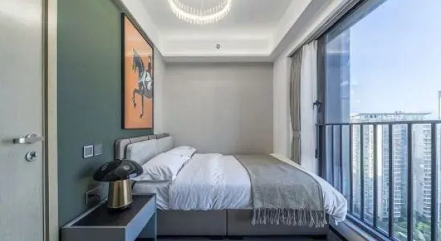 Двухместный люкс Premier c 1 комнатой Time ONE International Apartment (Shenzhen Huaqiangbei Branch)