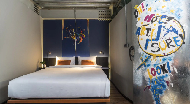Двухместный номер Standard MeStyle Garage Hotel