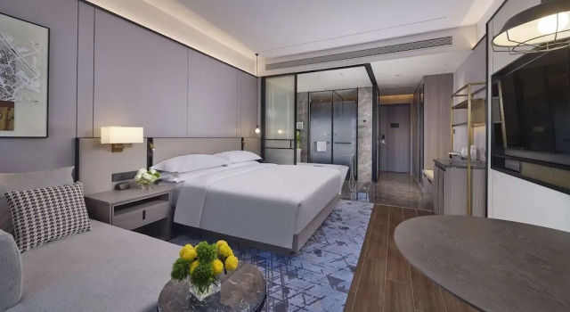 Luksusowy dwuosobowy pokój Doubletree By Hilton Anshan