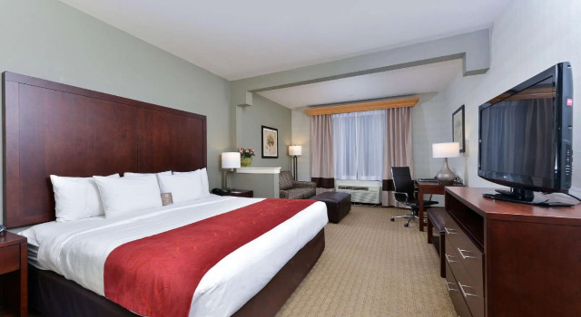 Двухместный люкс Comfort Suites Airport Tukwila Seattle