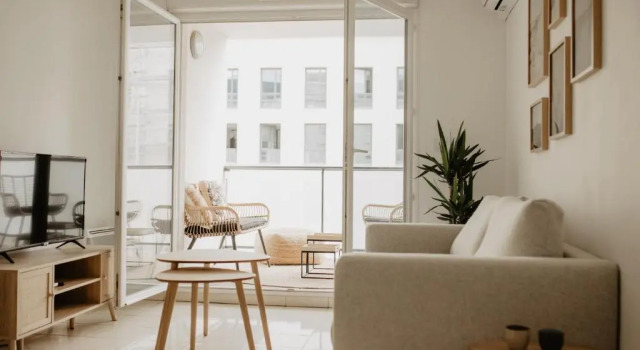 Апартаменты Bel appartement climatisé avec place de parking