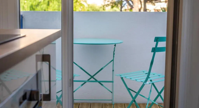 Студия с балконом L'Ascot Appartement, Plages À 300m, Vue Hippodrome