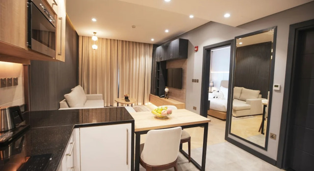 Appartamento doppio Deluxe con vista sulla città Royal Mansoura Residence Hotel