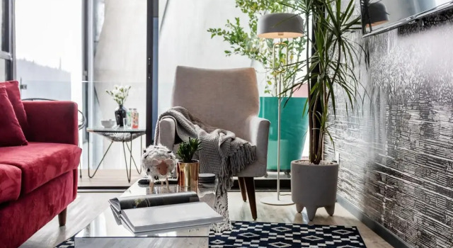 Двухместные апартаменты Superior с балконом и с видом на город Illumé Urban Living - Apartments in the heart of Roma Norte