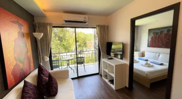 Cozy beachfront apartment at The Title E209, Забронировать Апартаменты/квартира Раваи 