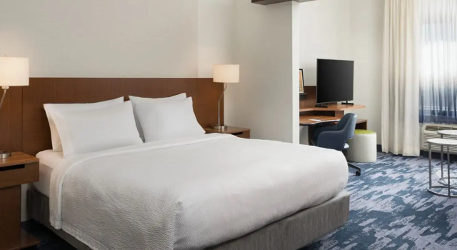 Двухместная студия Fairfield Inn & Suites by Marriott Delray Beach I-95